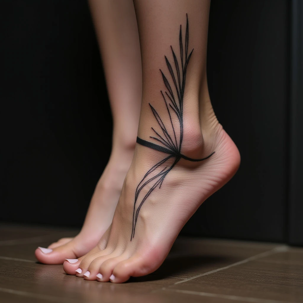 Two Black Bands Tattoo: Meaning & Foot Placement for Guys