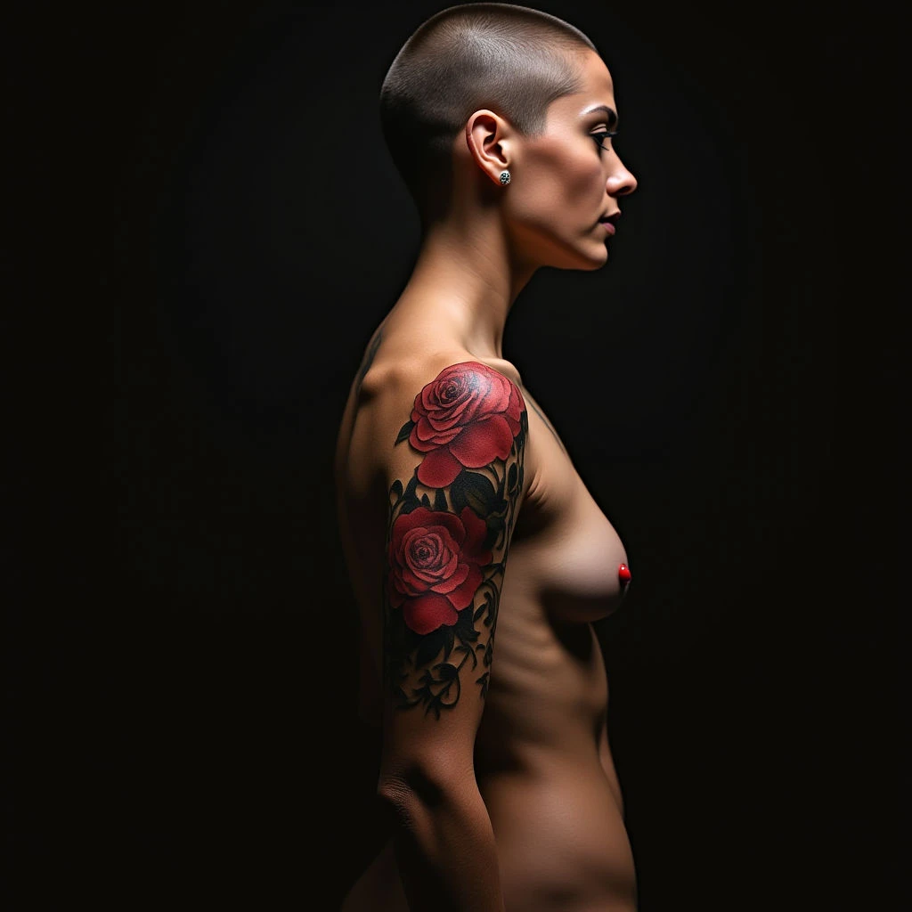 Sleeve Tattoo Ideas for Black Women: Bold Realism Designs