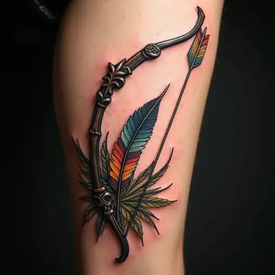 Bow and Arrow Tattoo Ideas: Symbolism, Designs & Placement