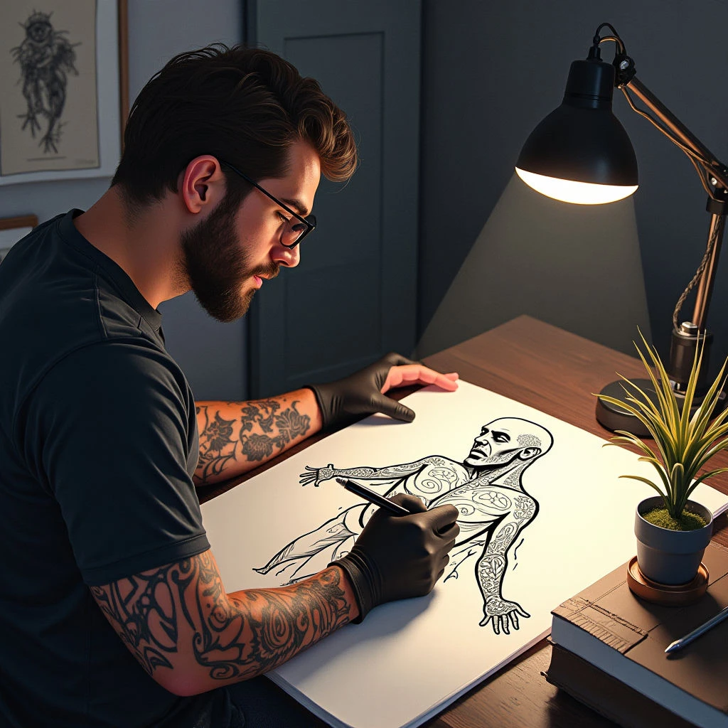 Can You Bring a Drawing to a Tattoo Artist?