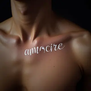 Profound Calligraphy Tattoo on Collarbone: Meaning & Design