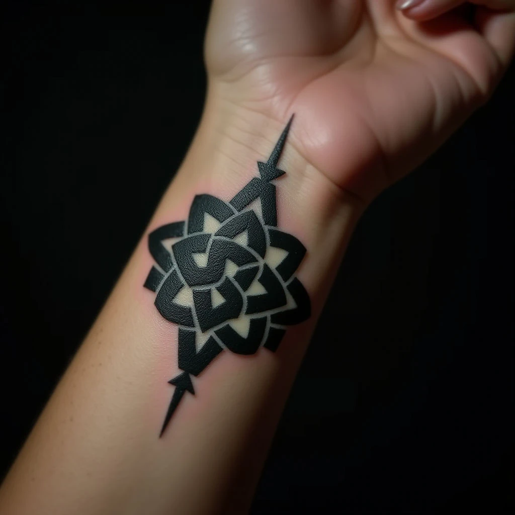 Elegant Celtic Knot Tattoos for Women on the Wrist