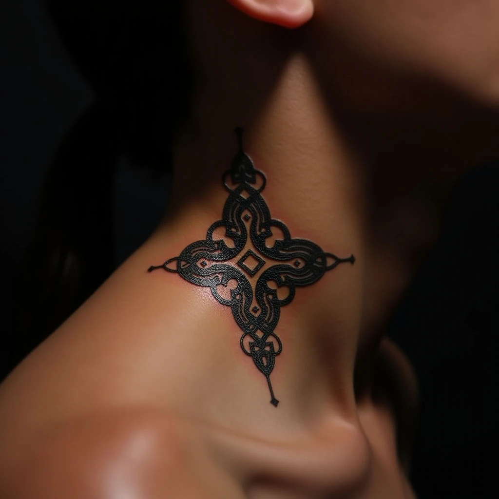 Celtic Symbol Tattoos: Meaning & Neck Placement Ideas