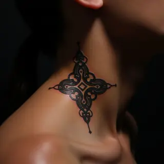 Celtic Symbol Tattoos: Meaning & Neck Placement Ideas