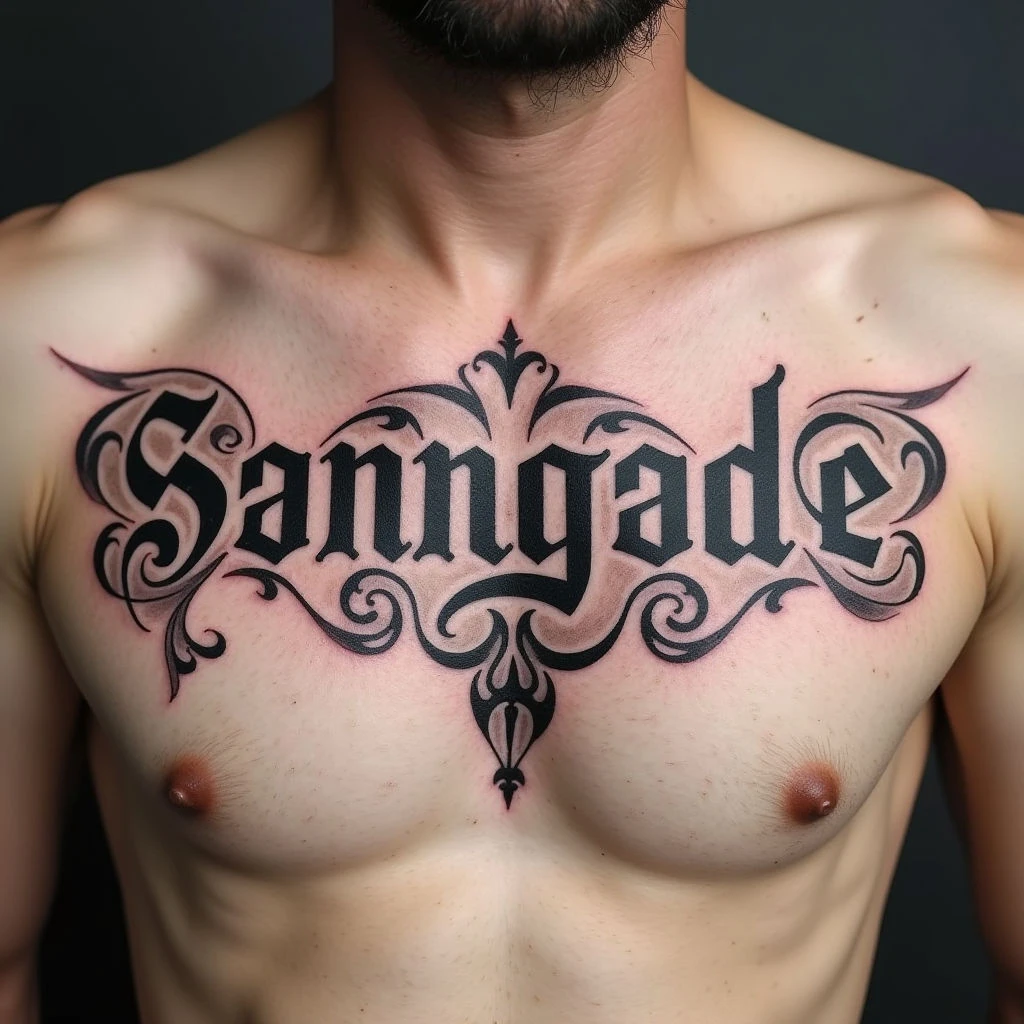Chest Name Tattoo Designs: A Guide to Meaning & Respect