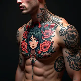 Chest Tattoo Cover Up Designs for Men: Inspiration & Ideas