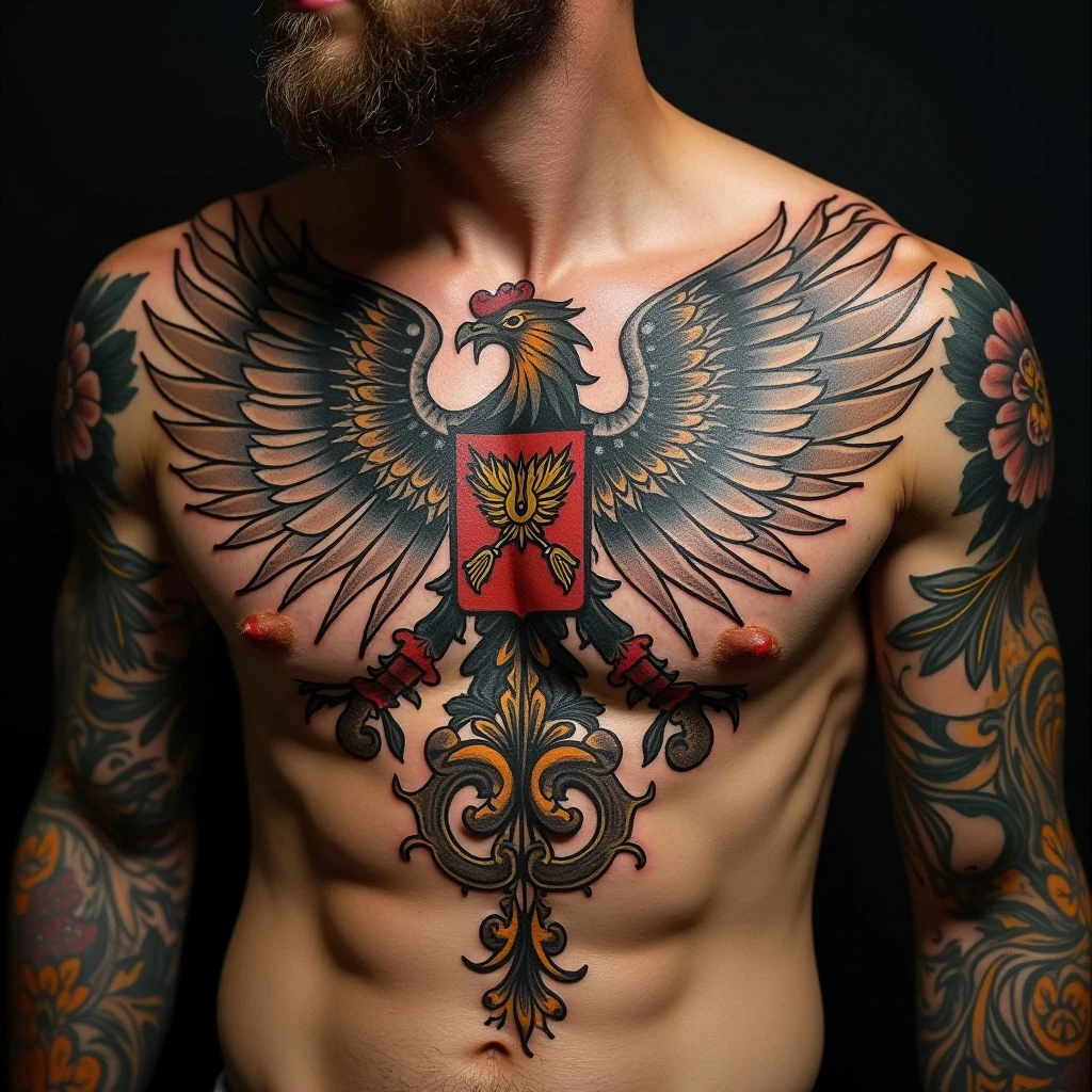 Chest Tattoo Cover Up Ideas for Men: A Medieval Guide