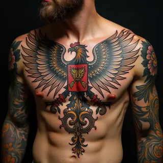 Chest Tattoo Cover Up Ideas for Men: A Medieval Guide
