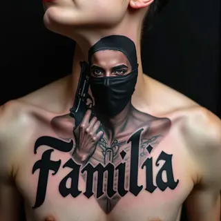 Loyalty & Family: A Chicano Portrait Tattoo