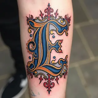 Illuminated Names: Tattoo Ideas Inspired by Medieval Art