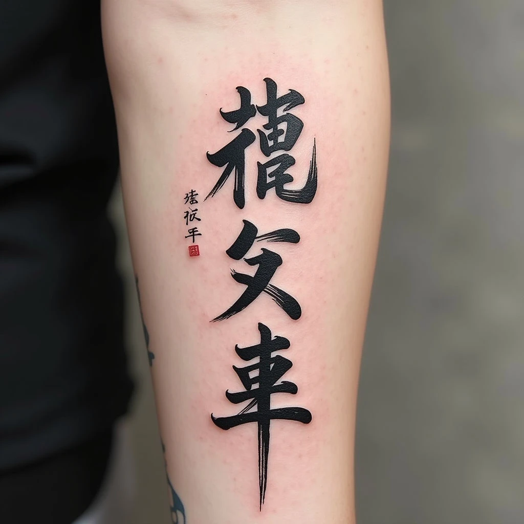 Chinese Calligraphy Tattoo Ideas: Meaning & Design Inspiration