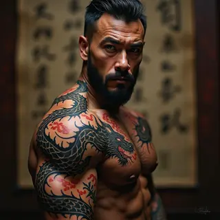Whispers of Dragons: Chinese Tattoo Designs for Men