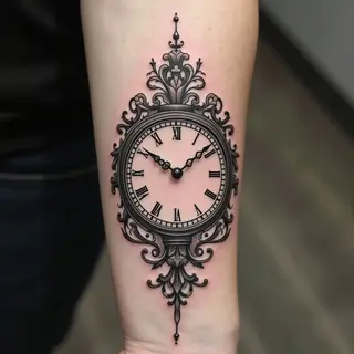Unveiling the Symbolism of Clock Hand Tattoos: Time, Memory & Elegance