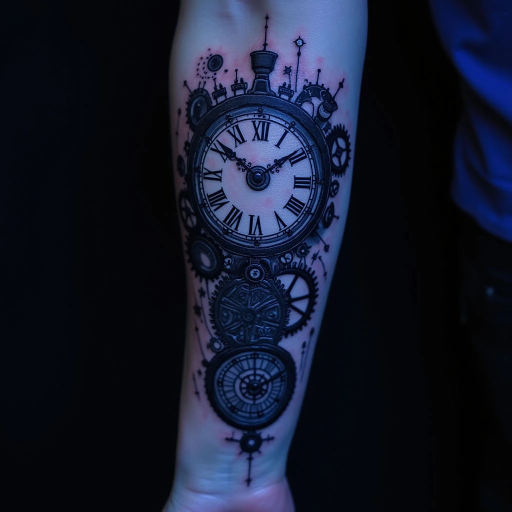Clock Tattoo Ideas: Symbolism, Designs & Placement