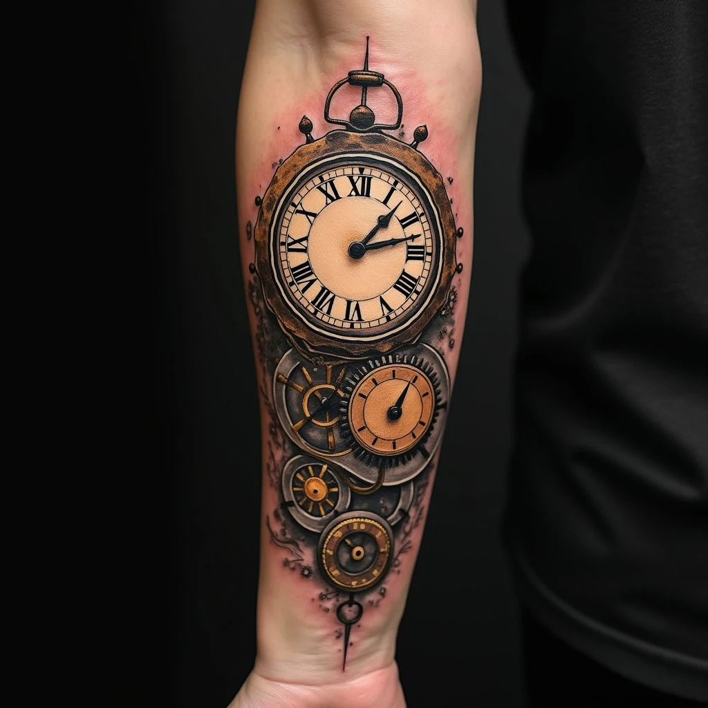 Clock Tattoo Designs: Meanings & Time-Inspired Ideas