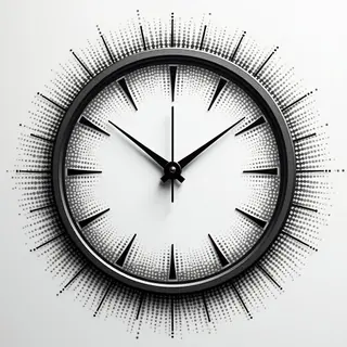 Unlocking the Symbolism of a Clock Without Hands Tattoo