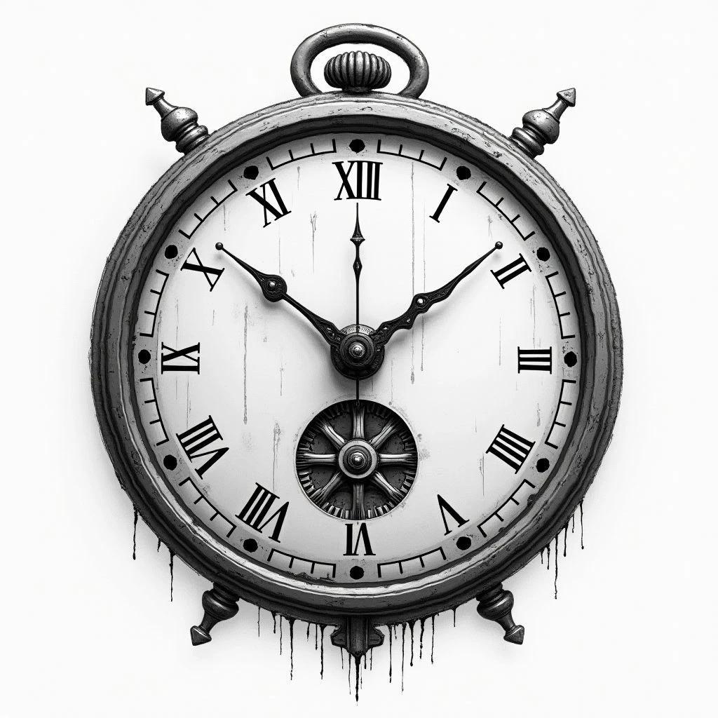 Clock Without Hands Tattoo: Meaning, Symbolism & Design Ideas
