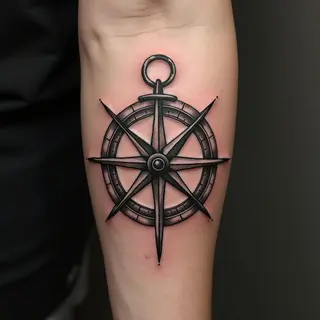 Compass Arm Tattoo Designs: Direction, Guidance & Meaning