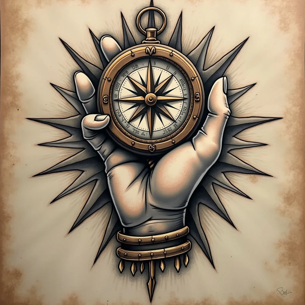 Compass Hand Tattoo Designs: Meaning, Inspiration & Placement Guide