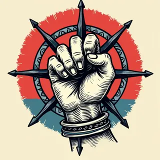 Unveiling the Symbolism of a Compass Hand Tattoo: A Journey of Direction & Guidance