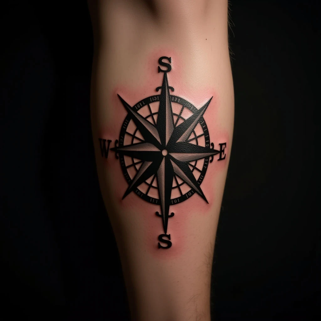 Compass Tattoo Meaning for Guys: A Guide