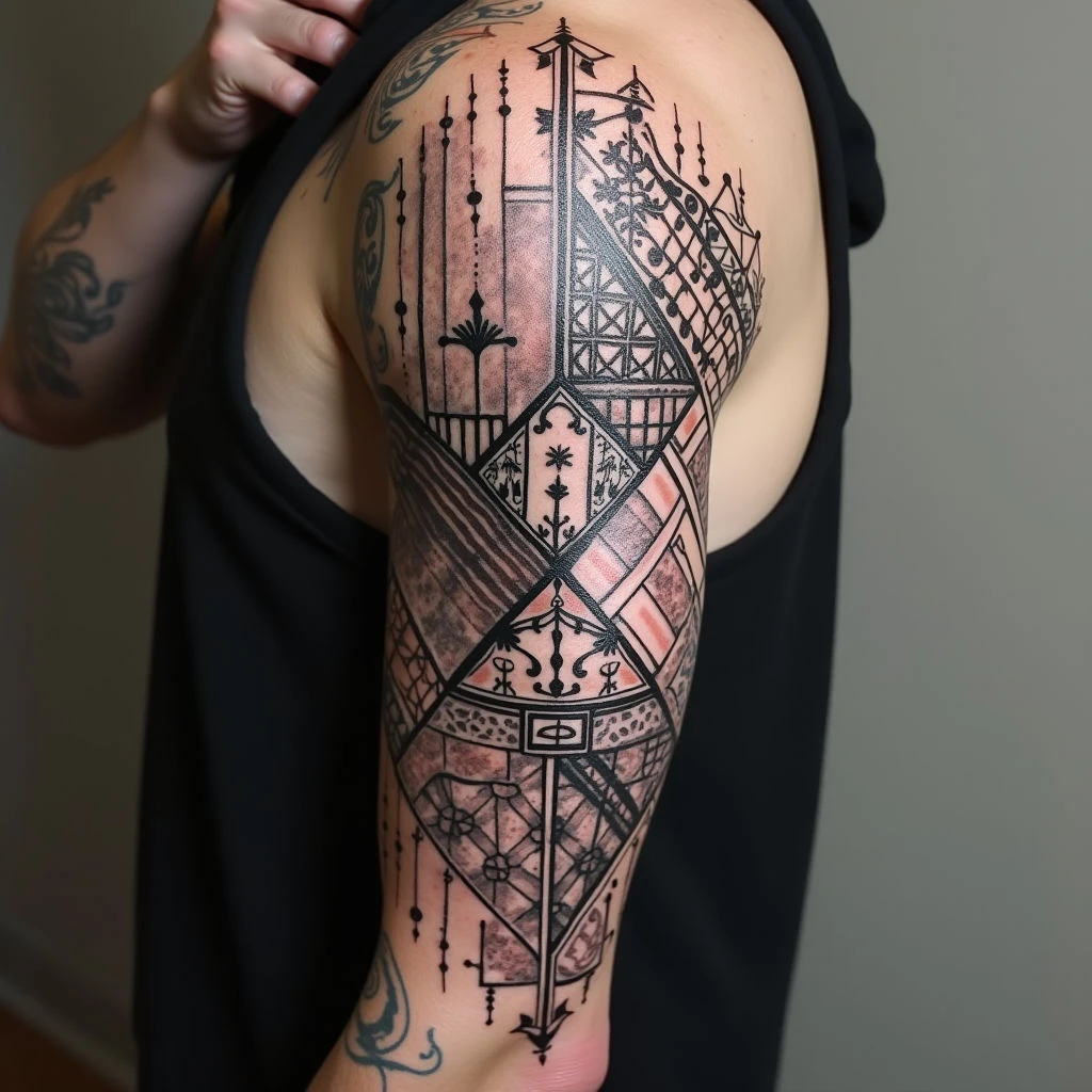 Cool Arm Tattoo Ideas for Men: A Fusion Guide