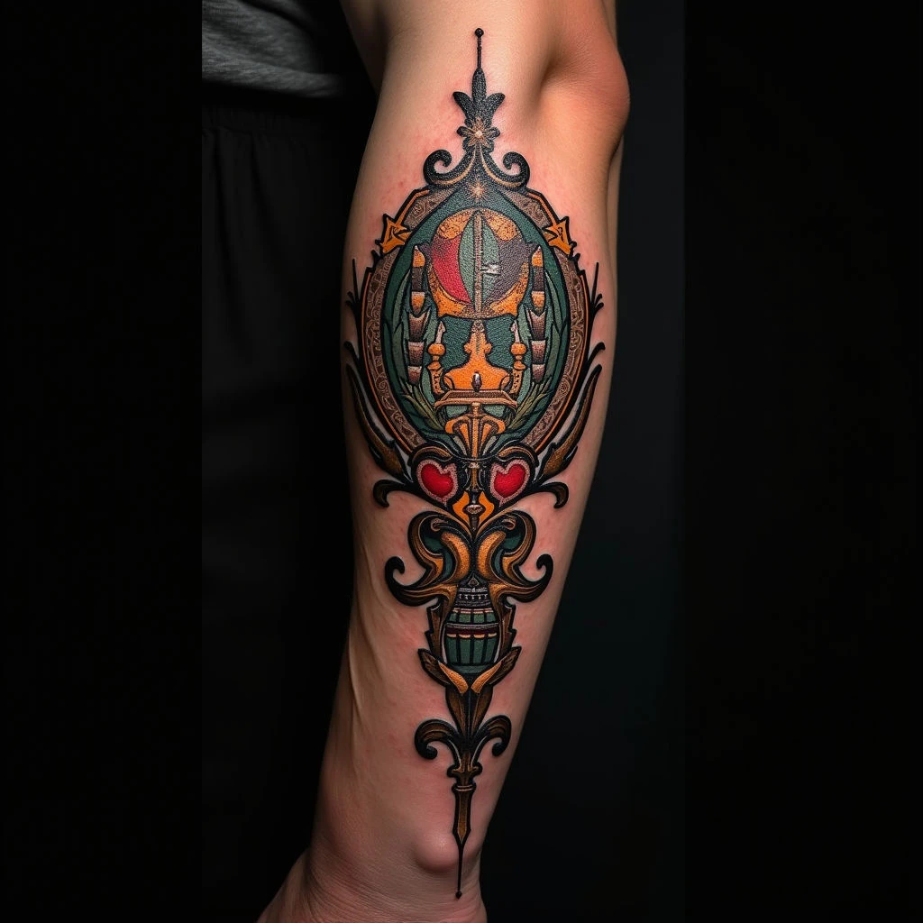 Cool Arm Tattoo Ideas for Men: A Medieval & Historical Guide
