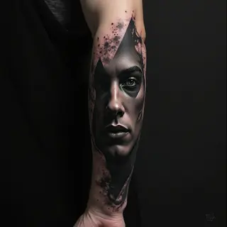 Cool Forearm Tattoo Designs for Men: Embrace the Darkness
