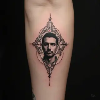 Cool Name Tattoo Ideas for Men: Miniature Masterpieces