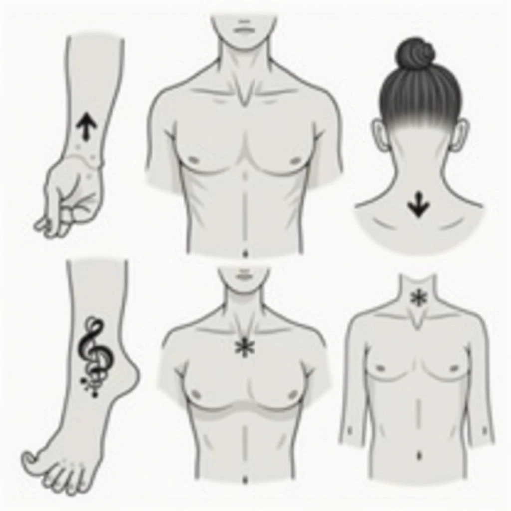 Cool Small Tattoo Placement Ideas: A Guide to Discreet Designs
