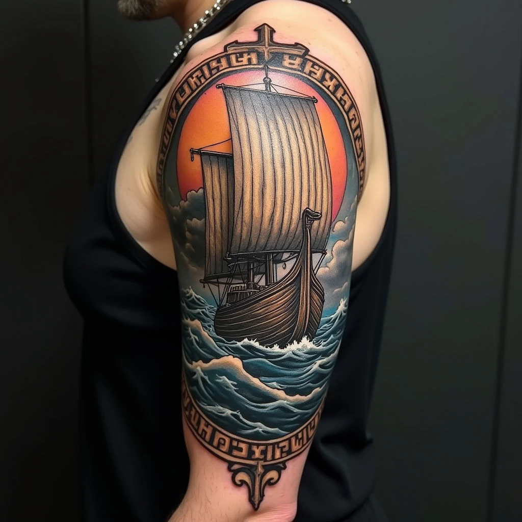Unveiling Cool Tattoos With Deep Meaning: Norse Symbolism & Viking Lore