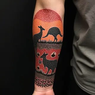 Cool Tattoos for Men Forearm: Dreamtime Stories & Symbols