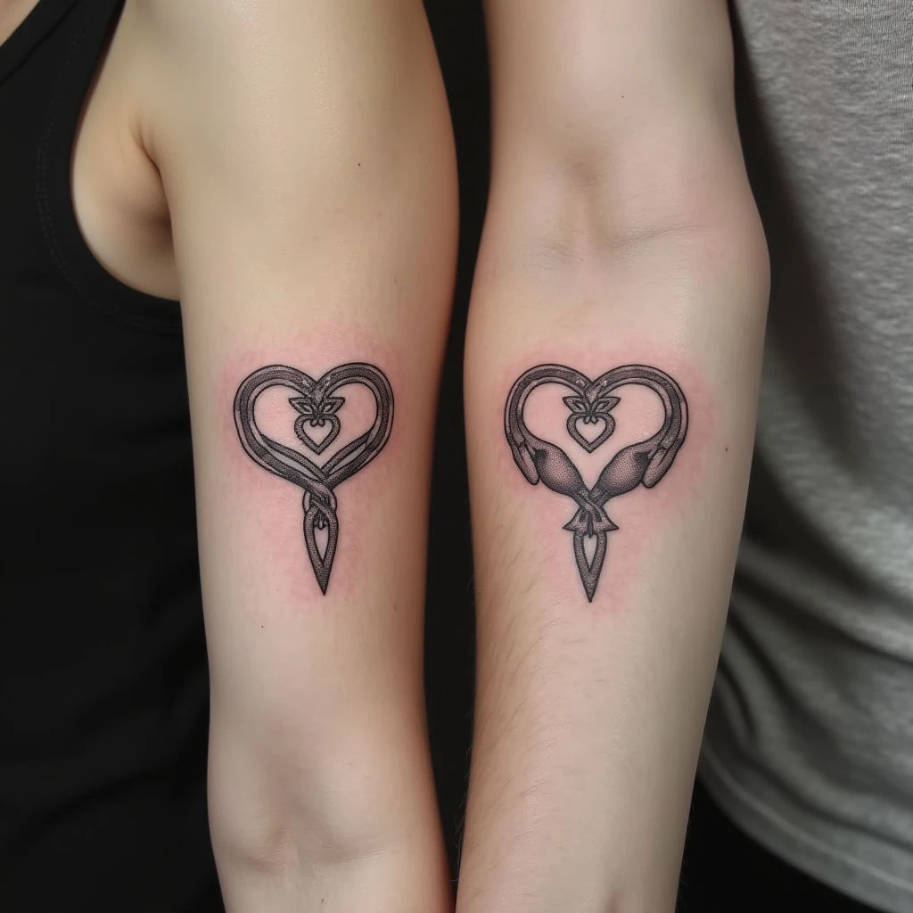 Adorable Couple Tattoo Ideas: A Guide to Matching Designs