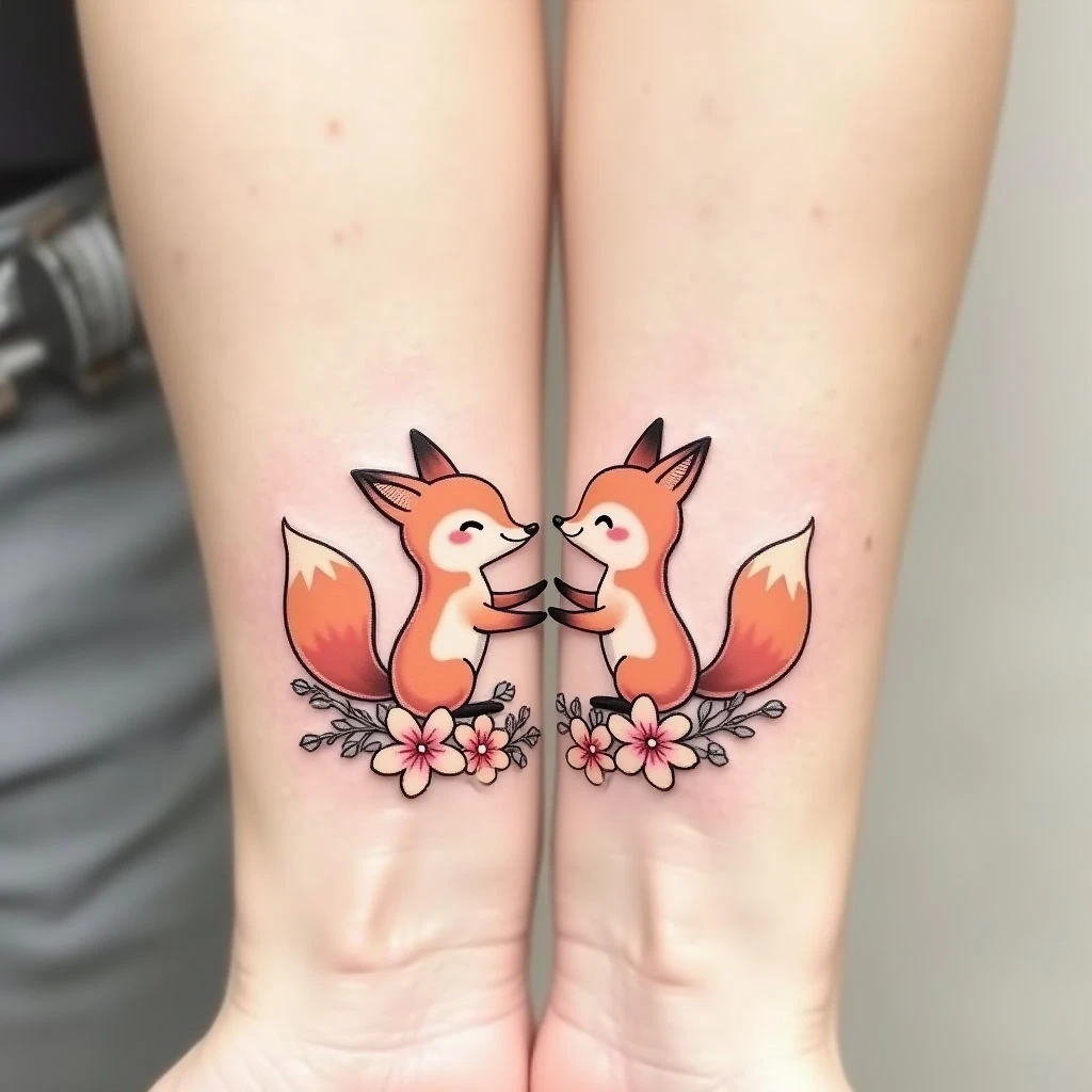 Couple Cute Tattoo Ideas: Adorable Designs for Two
