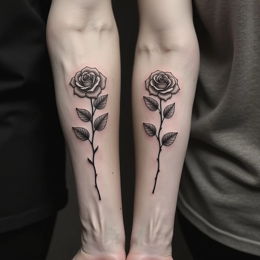 Couple Tattoos: Simple Designs with Profound Meaning