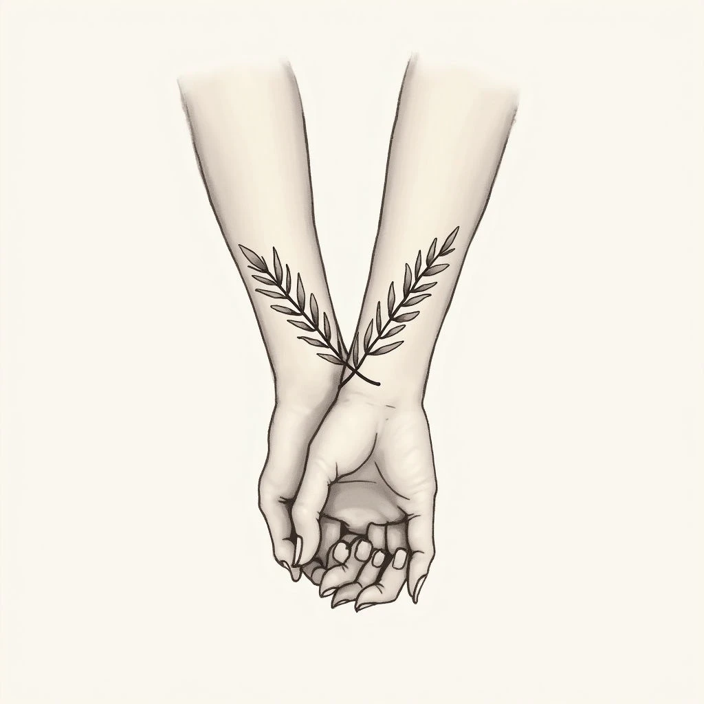 Couple Wrist Tattoo Designs: Small & Meaningful Ideas