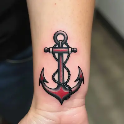 Couple Wrist Tattoo Ideas: Anchors, Hearts & More