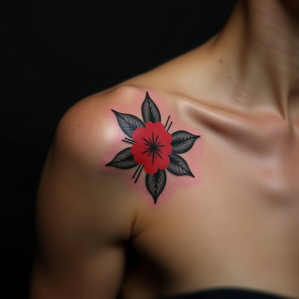 Transforming Color Tattoos with Black Ink: A Minimalist Guide