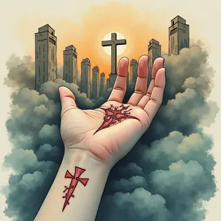Cross Hand Tattoo Ideas: Symbolism & Design Inspirations