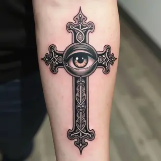 Cross Tattoo Under Eye: Meaning & Symbolism