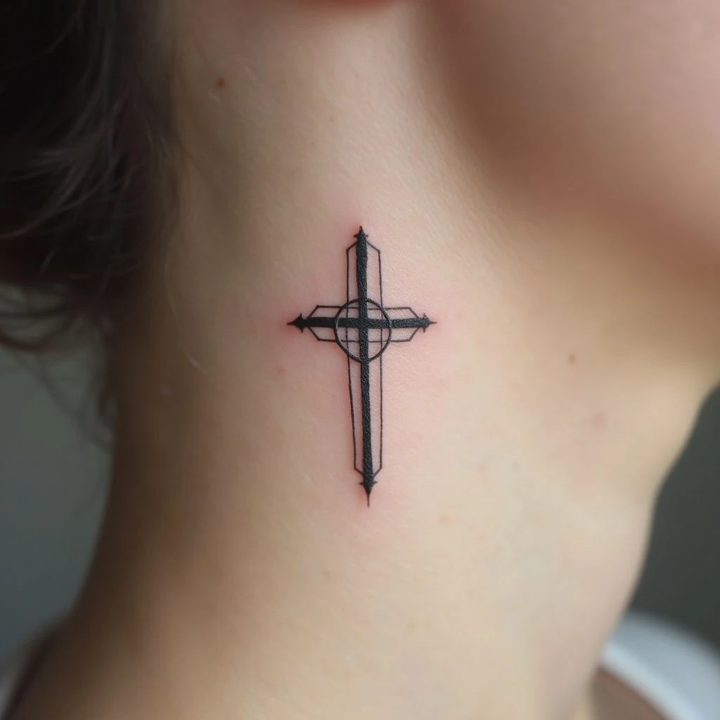 Cross Under Eye Tattoo: Meaning & Symbolism