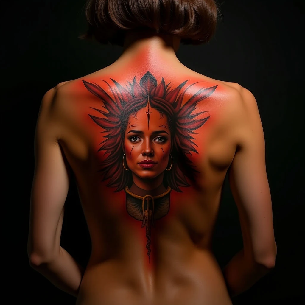 Powerful Female Chest Tattoos: Meaning & Illustrative Designs