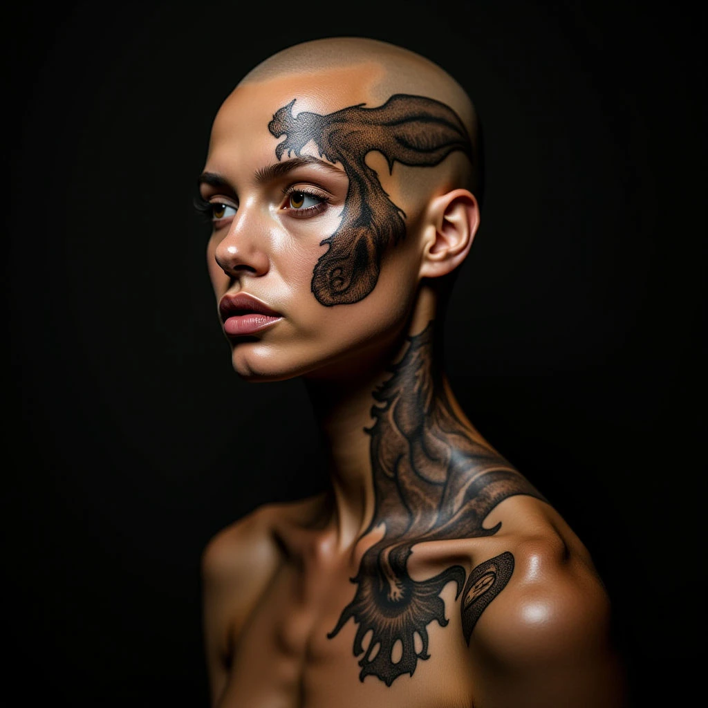 Tattoo Ideas for 3 Siblings: Meaningful Bronze Realism Designs