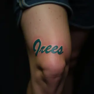 Meaningful Knee Tattoos for Men: Love & History