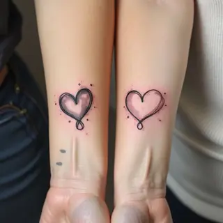 Cute Couple Tattoo Photos & Meanings: Designs, Inspiration & Placement Ideas