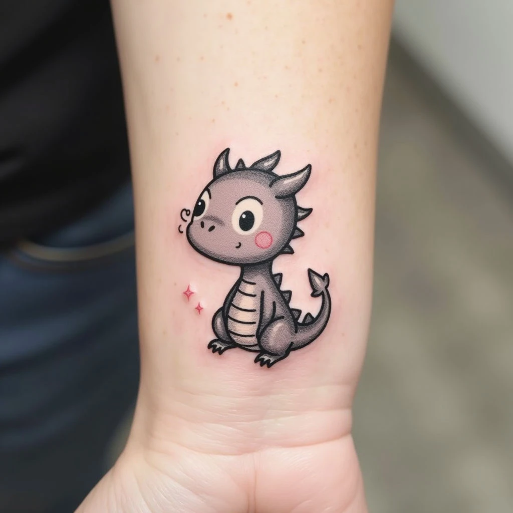 Cute Dragon Tattoo Small: A Guide to Healing Design & Placement