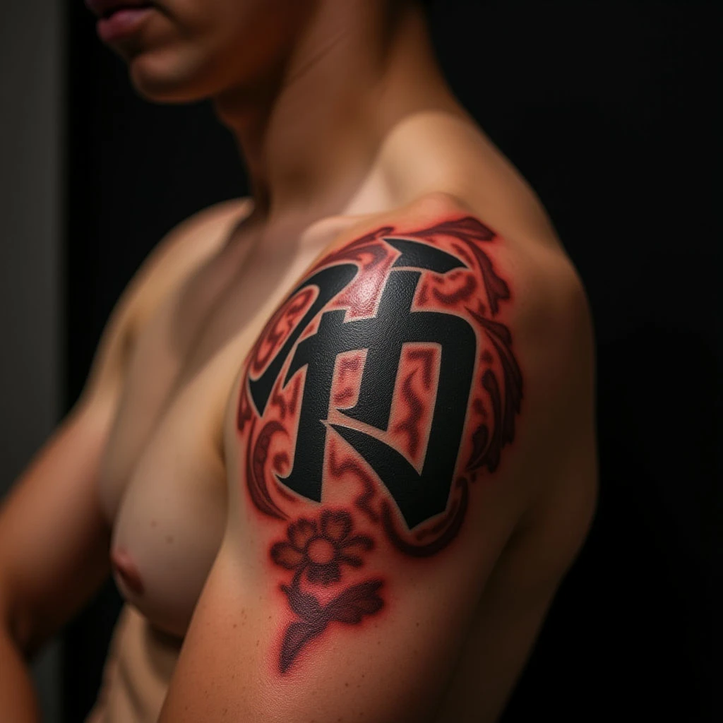 Cute Oriental Lettering Fonts for Names - Tattoo Ideas