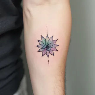 Cute Tattoo Ideas for Men: Gentle Symbols & Geometric Grace