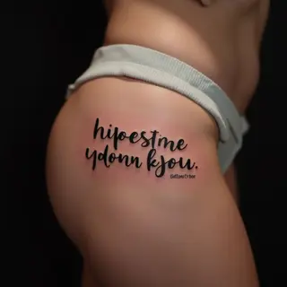 Sweet Words for Tattoos: Cute Lettering Ideas