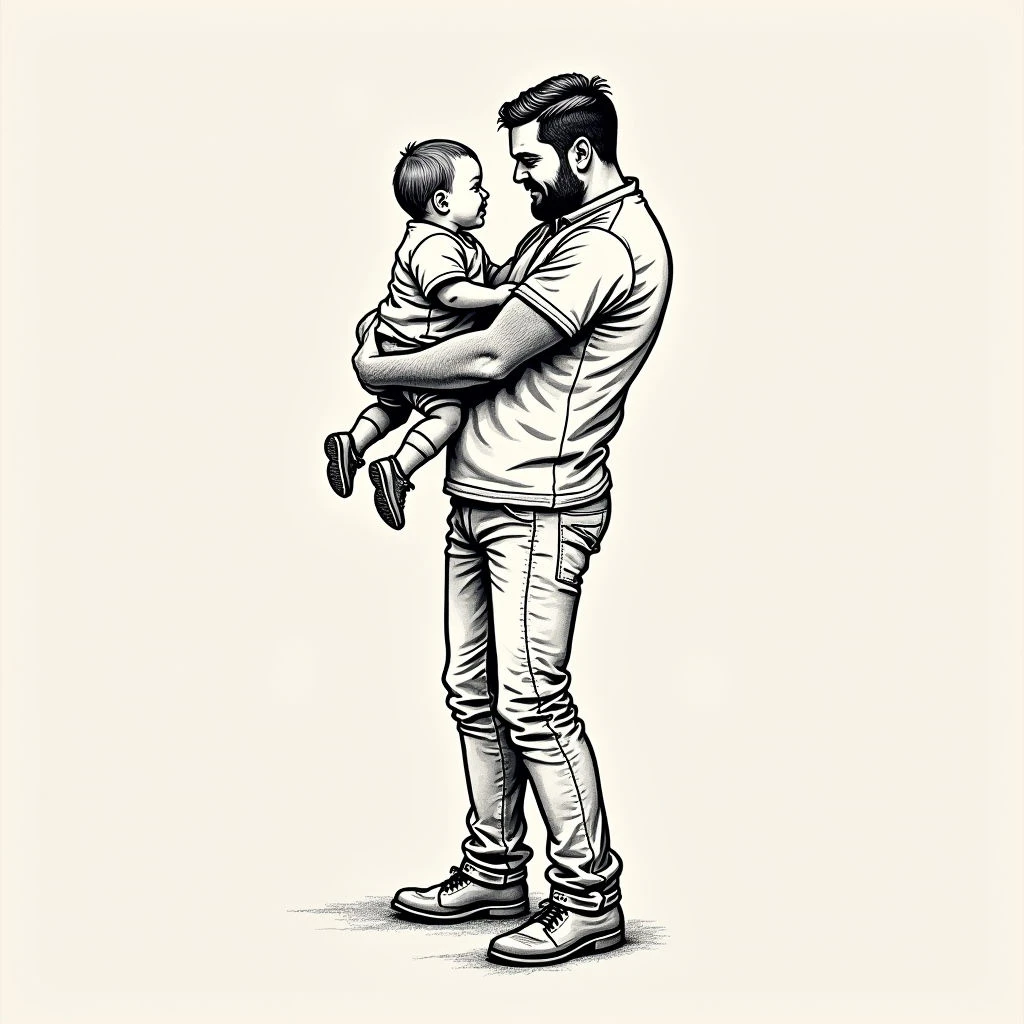 Dad & Baby Tattoo Ideas: Designs, Symbolism & Inspiration